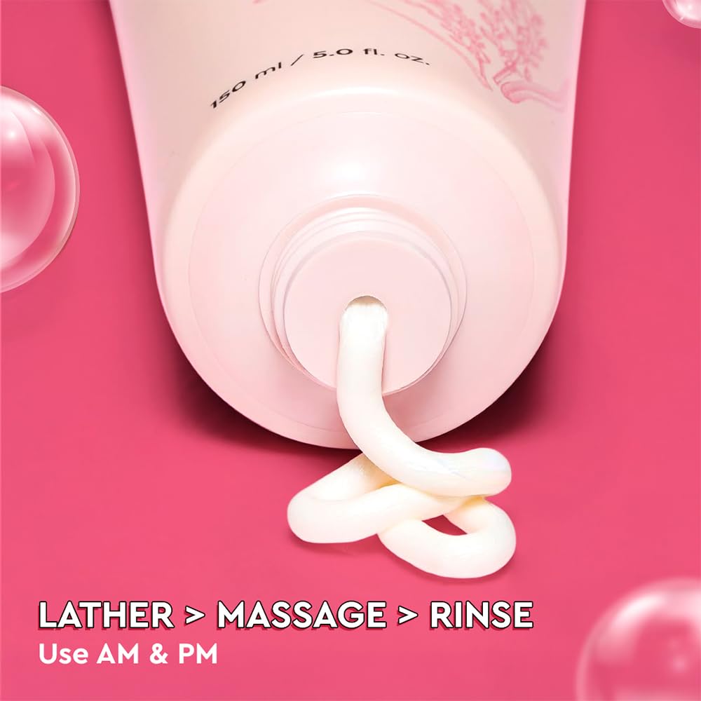 Korean Rice Water Bright Cleansing Foam - For All Skin Types