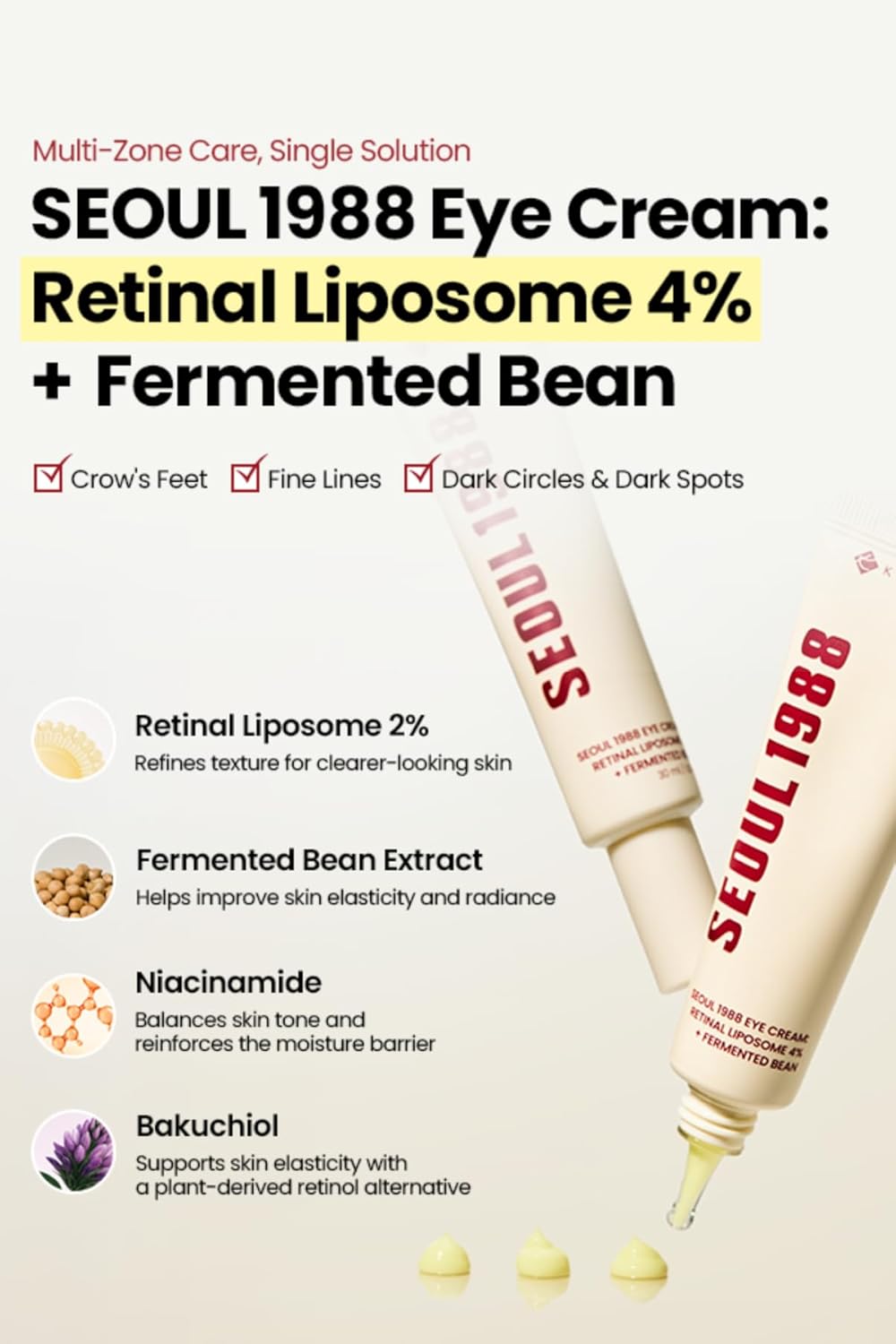 Seoul 1988 Retinal Glow Cream | Imported from Korea 🌟