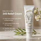 Dr. Althea 345 Relief Cream 50ml – Soothing Barrier Repair Gel-Cream for Acne-Prone & Sensitive Skin
