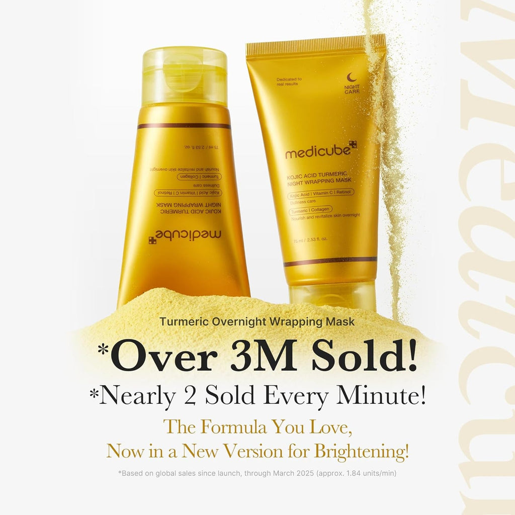 Medicube Kojic Acid Turmeric Night Wrapping Beauty Mask 75ml